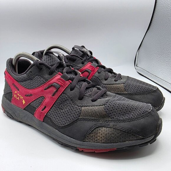 Olukai Kia'I Trainer 2 Mens Size 11 Black Red Shoes Walking Outdoors Casual - Picture 1 of 13